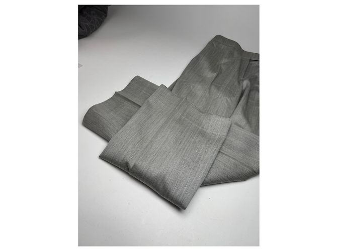 Vintage Courreges weite silberne Hosen - Ansicht 12