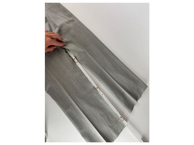 Vintage Courreges weite silberne Hosen - Ansicht 3