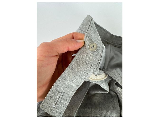 Vintage Courreges weite silberne Hosen - Ansicht 8