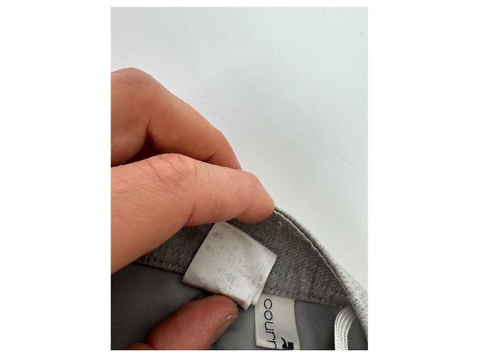 Vintage Courreges weite silberne Hosen - Ansicht 9