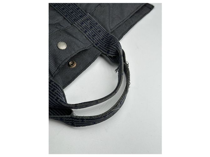 Vintage Hermès Tasche anthrazit schwarz - Ansicht 5