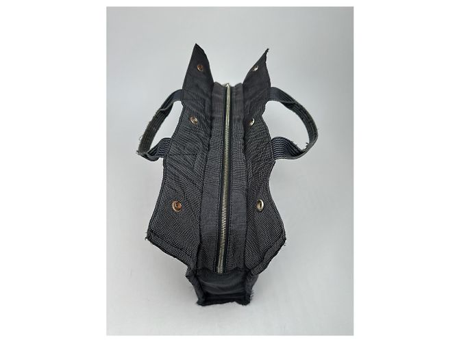 Vintage Hermès Tasche anthrazit schwarz - Ansicht 9
