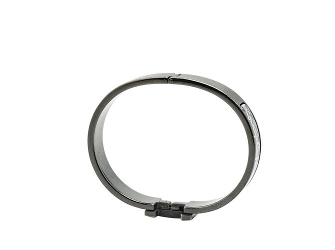 Hermès Bracciale con motivo teschio Hermes Click HH T4 Nero - vista 6