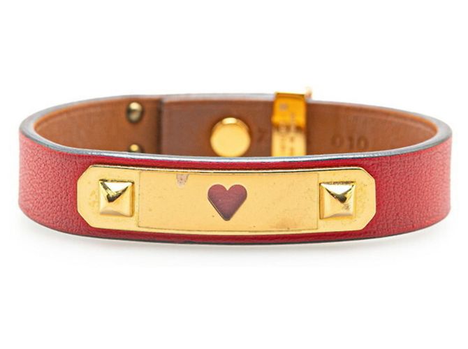 Hermès Bracciale charm T2 Hermes Asdukur Rosso D'oro - vista 3