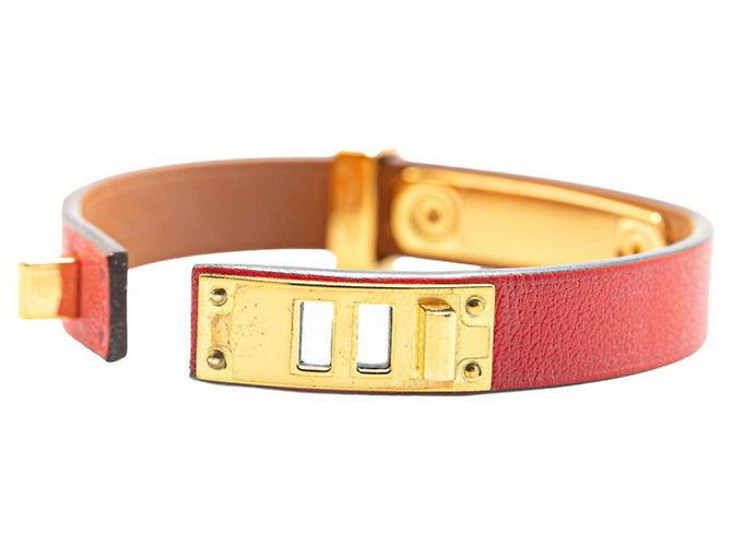 Hermès Bracciale charm T2 Hermes Asdukur Rosso D'oro - vista 4
