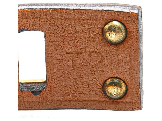 Hermès Bracciale charm T2 Hermes Asdukur Rosso D'oro - vista 8