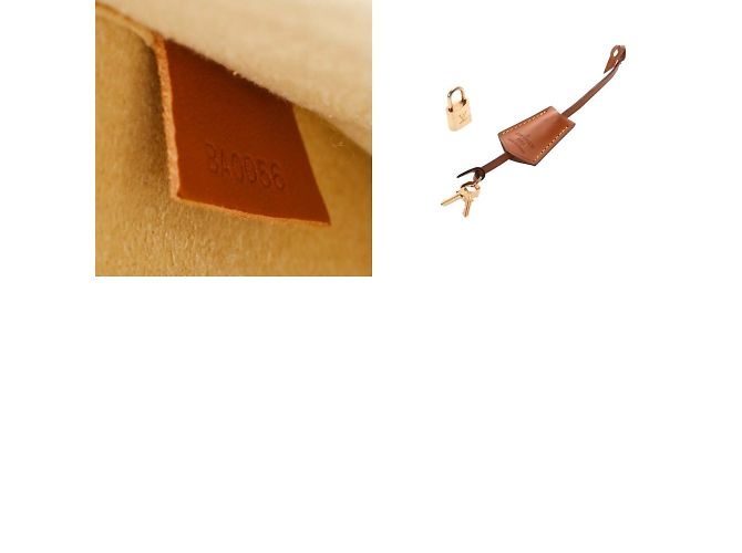 Bolso Tote Nomad Lockit Louis Vuitton Castaño - vista 10
