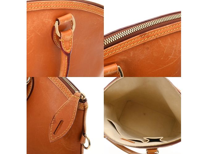Bolso Tote Nomad Lockit Louis Vuitton Castaño - vista 8
