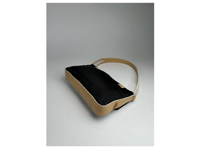Vintage Givenchy 4G Leder Tasche schwarz braun - Ansicht 10