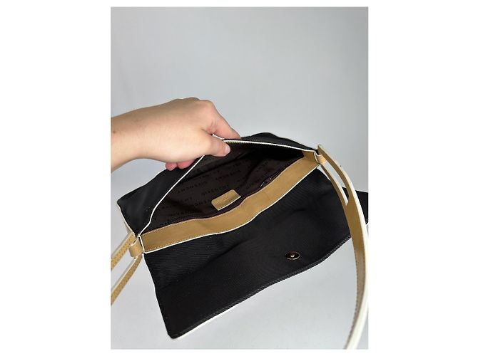 Vintage Givenchy 4G Leder Tasche schwarz braun - Ansicht 6