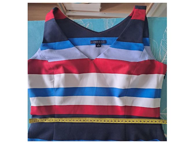 Abito Tommy Hilfiger in cotone multicolore - vista 7