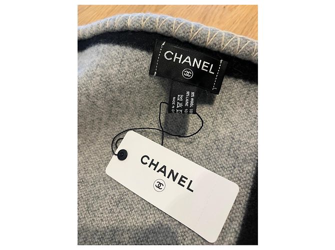 Chanel Plaid Grigio Nero, Nuovo - vista 10