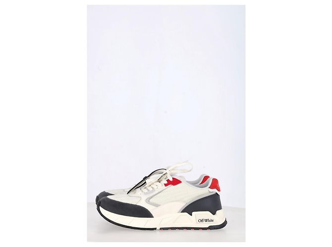 Off White Baskets Off-White Kick-Off en blanc et matériaux mixtes - vue 14