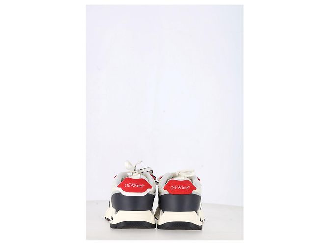 Off White Baskets Off-White Kick-Off en blanc et matériaux mixtes - vue 15