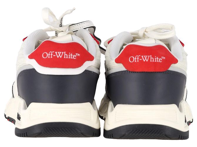 Off White Baskets Off-White Kick-Off en blanc et matériaux mixtes - vue 5