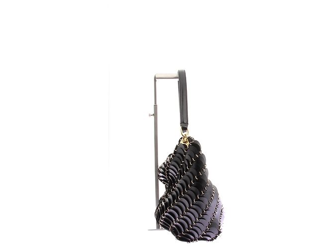 PACO RABANNE Borse T. Pelle Nero - vista 3