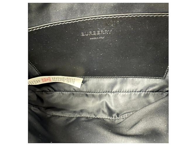 Borsa a spalla argento metallico Burberry - vista 11