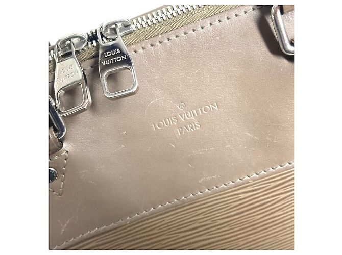 Epi Dokumententasche Tag Louis Vuitton Braun Taupe - Ansicht 12