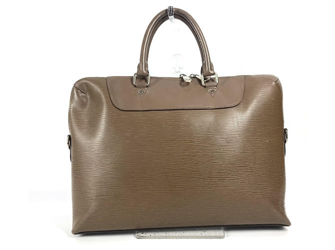 Epi Dokumententasche Tag Louis Vuitton Braun Taupe - Ansicht 2