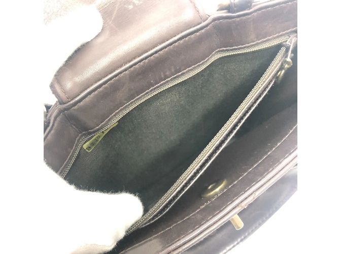Borsa a mano Chanel Matelassé Turnlock Marrone - vista 10