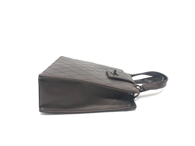 Borsa a mano Chanel Matelassé Turnlock Marrone - vista 3