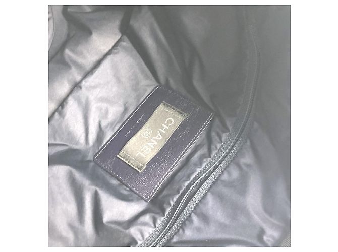 Borsa a Spalla Chanel Coconeige Fringe CC Logo Bianco - vista 14