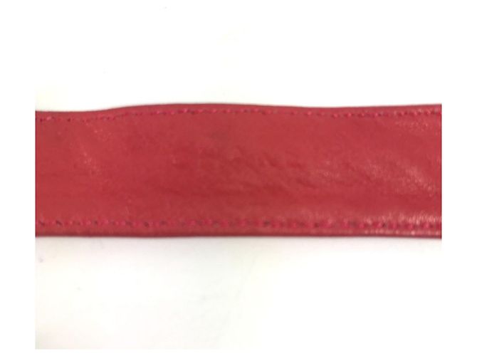 Cintura in catena di monete vintage Chanel Rosa Giallo - vista 6