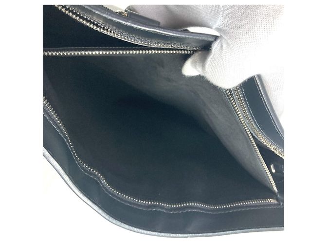 Louis Vuitton Epi Brooks Tote Bag Schwarz - Ansicht 12