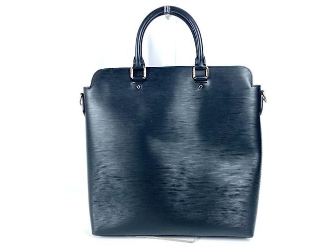 Louis Vuitton Epi Brooks Tote Bag Schwarz - Ansicht 2