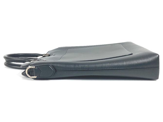 Louis Vuitton Epi Brooks Tote Bag Schwarz - Ansicht 3