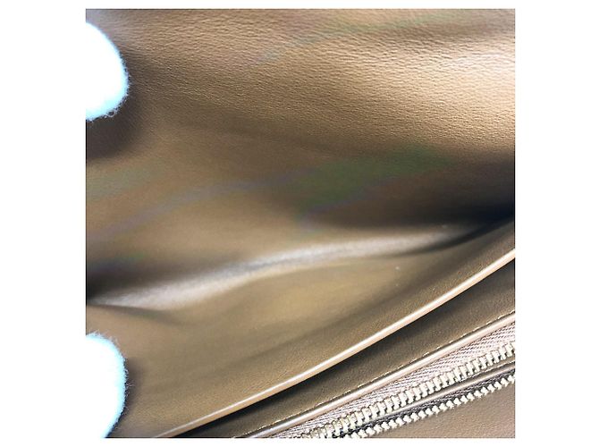 Cartera larga bi-fold Palmellato de Bottega Veneta Negro - vista 10