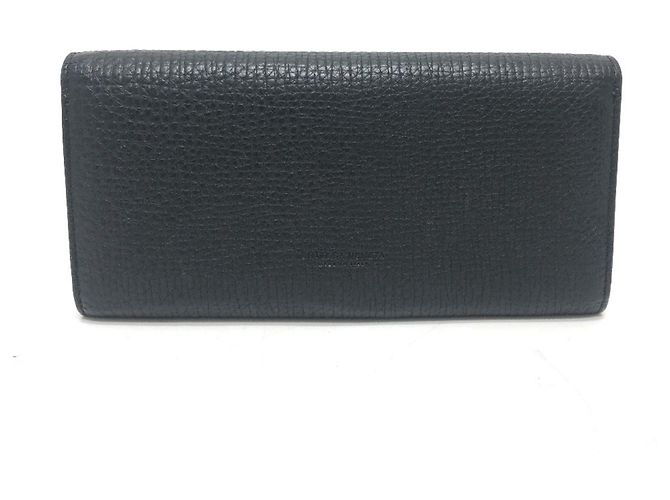 Cartera larga bi-fold Palmellato de Bottega Veneta Negro - vista 2
