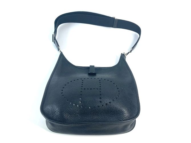 Hermès Borsa Hermes Evelyn 3 GM Nero - vista 6