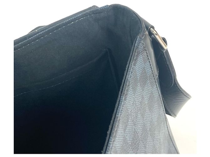 Pochette Messenger PM Newport Damier Cobalt Louis Vuitton Blu navy - vista 11
