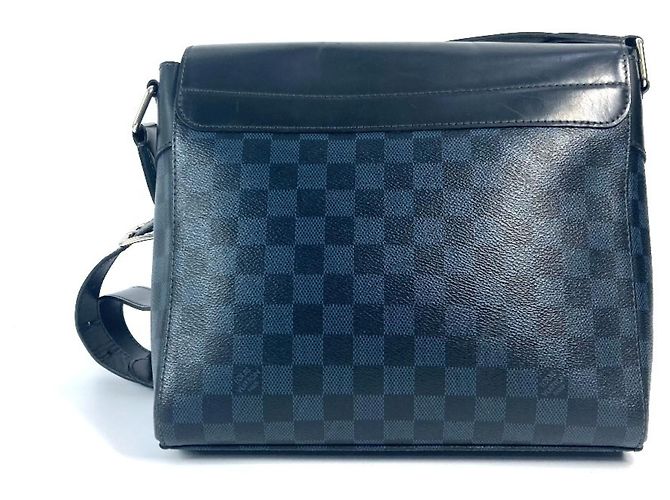 Pochette Messenger PM Newport Damier Cobalt Louis Vuitton Blu navy - vista 2