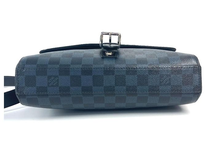Pochette Messenger PM Newport Damier Cobalt Louis Vuitton Blu navy - vista 5