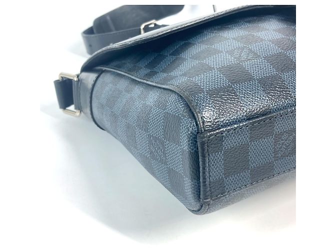 Pochette Messenger PM Newport Damier Cobalt Louis Vuitton Blu navy - vista 7