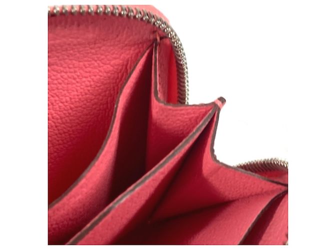 Hermès Monedero de cuero rosa Hermes - vista 10