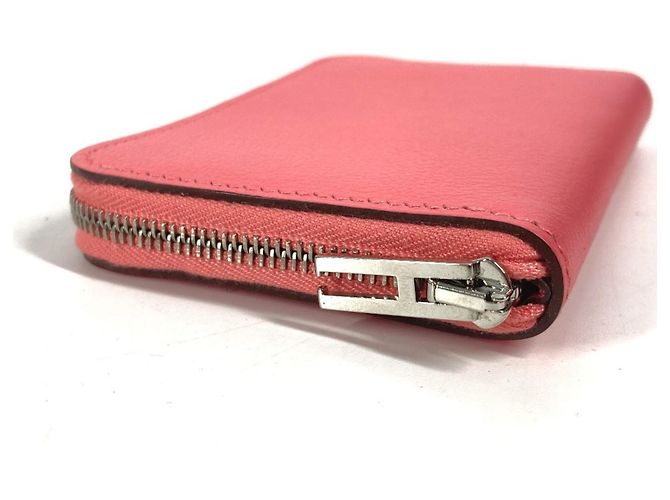 Hermès Monedero de cuero rosa Hermes - vista 3