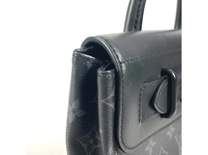 Borsa Steamer PM Monogram Eclipse Louis Vuitton Nero Monogramma - vista 11