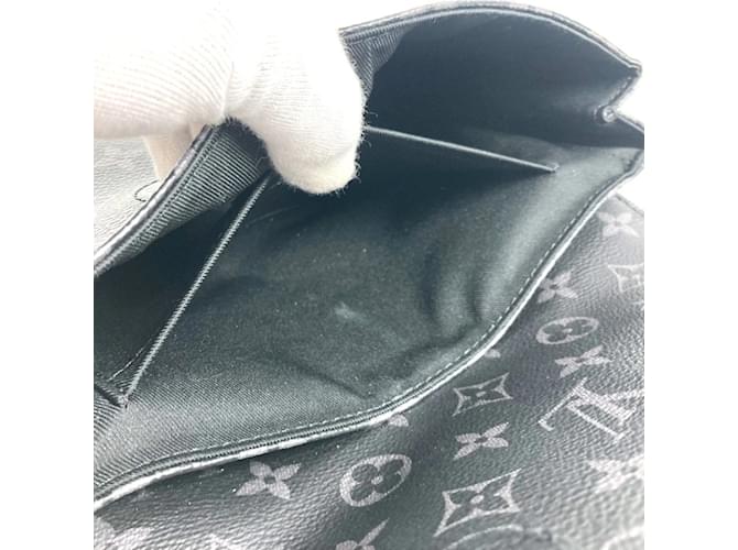 Borsa Steamer PM Monogram Eclipse Louis Vuitton Nero Monogramma - vista 14