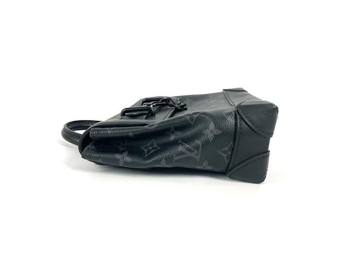 Borsa Steamer PM Monogram Eclipse Louis Vuitton Nero Monogramma - vista 5