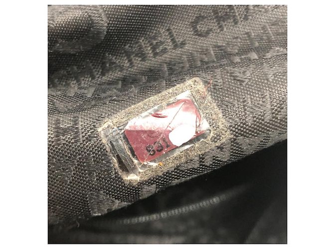 Sac Boston Mini en Chocolat Chanel Noir - vue 12
