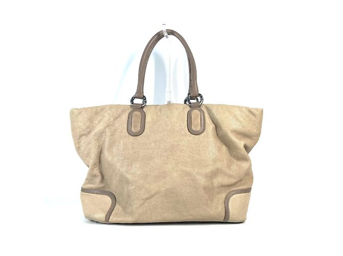 Chanel Deka Coco CC Logo Shoulder Bag Beige - view 2