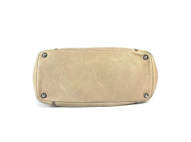 Chanel Deka Coco CC Logo Shoulder Bag Beige - view 5