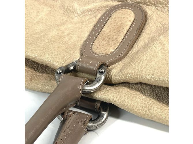 Chanel Deka Coco CC Logo Shoulder Bag Beige - view 9