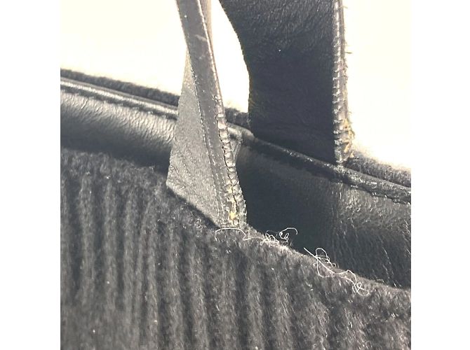 Vertikale Tote-Tasche mit CC Coco-Logo von Chanel Schwarz - Ansicht 17