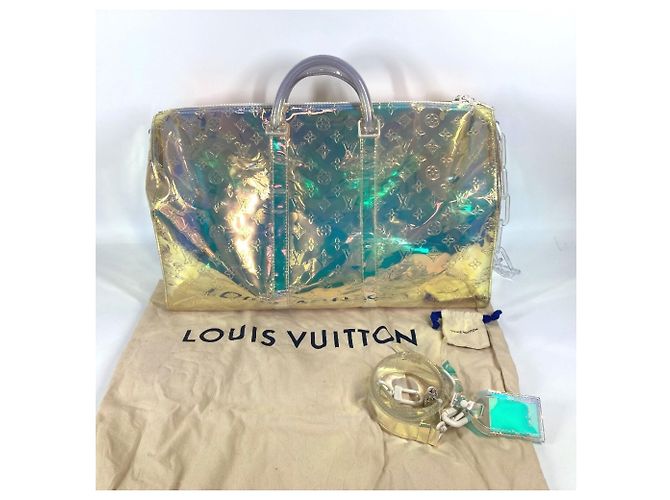 Keepall Bandoulière 50 Tasche Monogram Prism Louis Vuitton - Ansicht 17