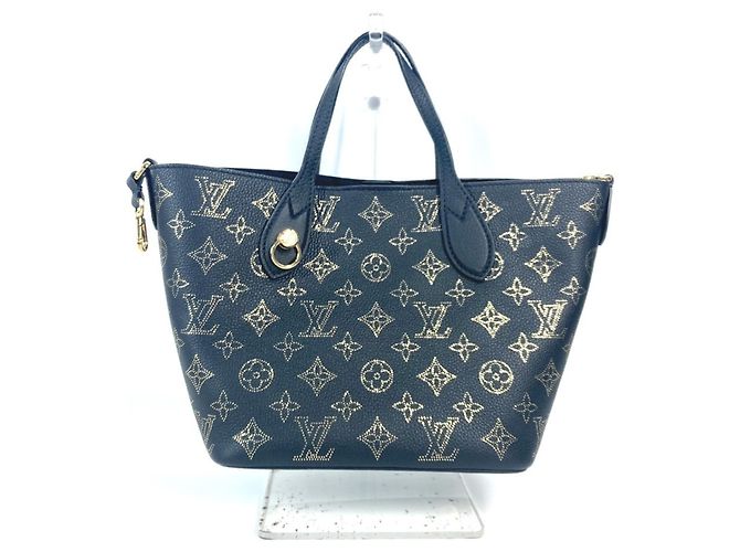 Borsa tote PM Mahina Blossom Monogram Louis Vuitton Nero D'oro - vista 2
