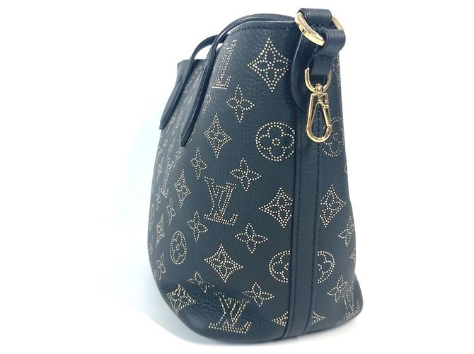 Borsa tote PM Mahina Blossom Monogram Louis Vuitton Nero D'oro - vista 4